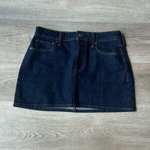 Abercrombie & Fitch Dark Blue Mini Skirt
